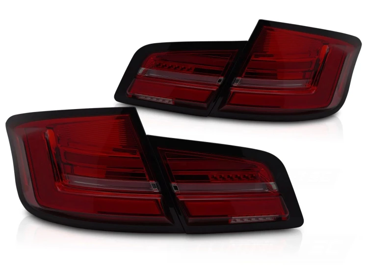 LAMPY TYLNE RED SMOKE SEQ BMW SERII 5 F10 10-13 LED