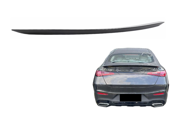 SPOILER KLAPY BAGAŻNIKA MERCEDES GLC COUPE C254 23+ CZARNY POŁYSK