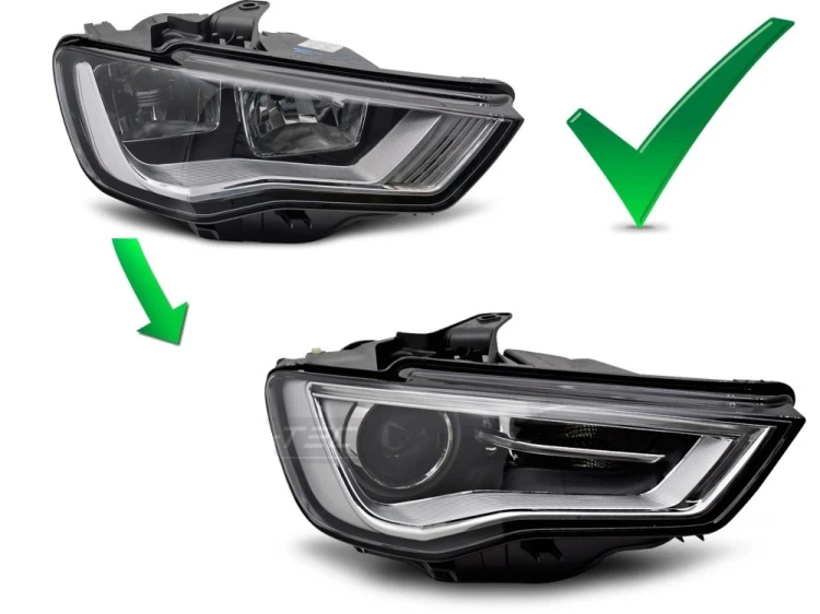 LAMPY PRZEDNIE REFLEKTORY XENON AUDI A3 8V 12-16
