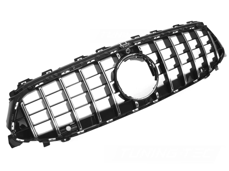 GRILL ATRAPA PANAMERICANA MERCEDES CLA W118 23-25 CHROM