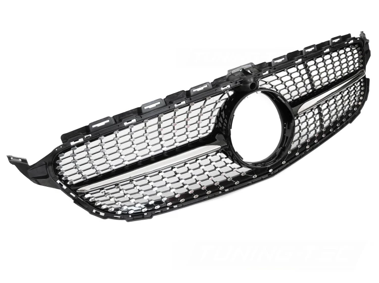 ATRAPA GRILL DIAMOND MERCEDES C KLASA W205 S205 C205 A205 16-18 AMG