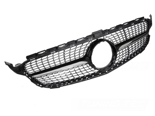 ATRAPA GRILL DIAMOND MERCEDES C KLASA W205 S205 C205 A205 16-18 AMG