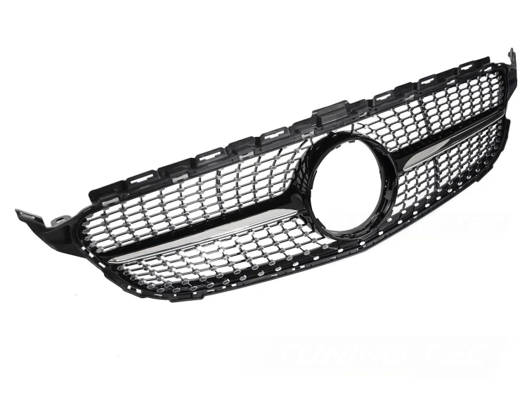 ATRAPA GRILL DIAMOND MERCEDES W205 S205 C205 A205 18-23 AMG KAMERA