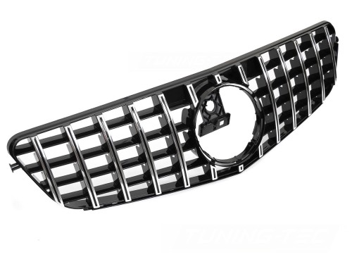 ATRAPA GRILL SILVER PANAMERICANA MERCEDES C KLASA W204 S204 07-14