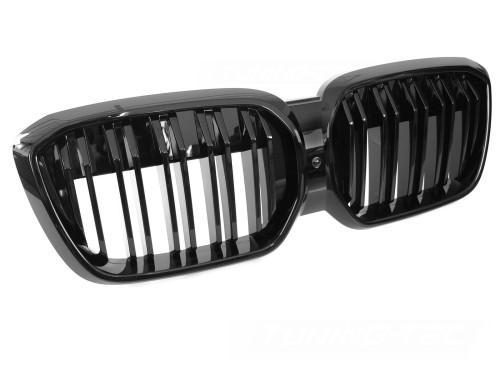 NERKI GRILL ATRAPA CZARNY POŁYSK BMW IX3 G08 LCI 21-25