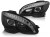 LAMPY PRZEDNIE REFLEKTORY BLACK MERCEDES C KLASA W204 07-10 LED