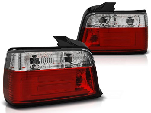 LAMPY TYLNE RED WHIE BMW SERII 3 E36 12.90-08.99 SEDAN