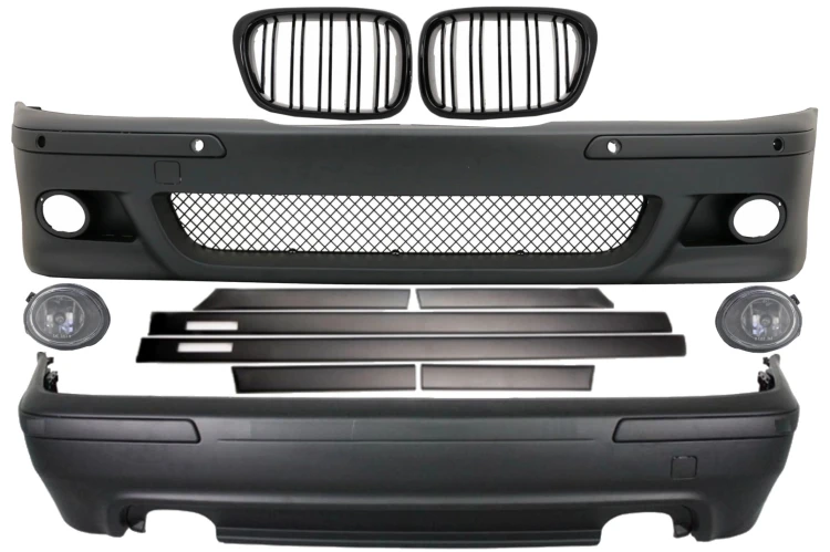 BODY KIT ZDERZAK PRZEDNI TYLNY NERKI BMW 5 SERII E39 (1997-2003) M5 DESIGN