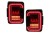 LAMPY TYLNE LED JEEP WRANGLER JK (2007-2017) SMOKE