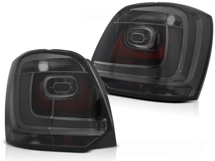LAMPY TYLNE LED SMOKE VW POLO 09-14