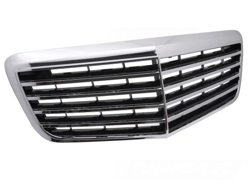 GRILL ATRAPA AMG MERCEDES W211 / S211 06-09 CHROM