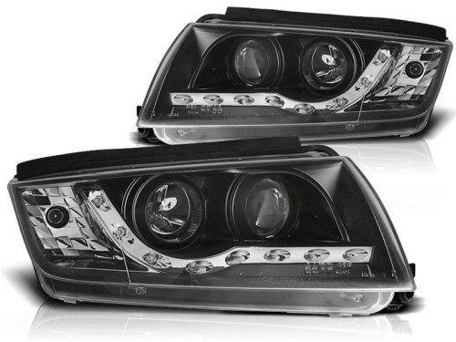 LAMPY PRZEDNIE REFLEKTORY LED SKODA FABIA I 99-08