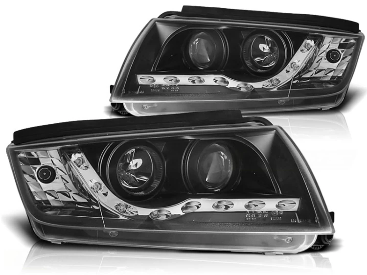 LAMPY PRZEDNIE REFLEKTORY LED SKODA FABIA I 99-08