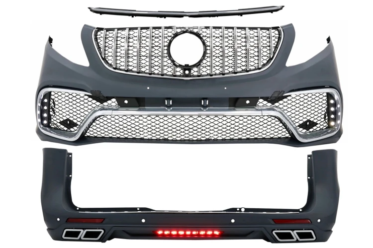 BODY KIT ZDERZAK PRZEDNI TYLNY GRILL MERCEDES V KLASA W447 EXCLUSIVE