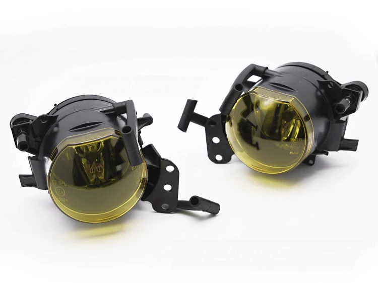 LAMPY PRZECIWMGIELNE HALOGENY YELLOW BMW 5 SERII M PAKIET E60/E61 03-10