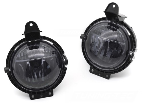 LAMPY PRZECIWMGIELNE HALOGENY DRL SMOKE MINI COOPER R55/R56/R57/R58/R59