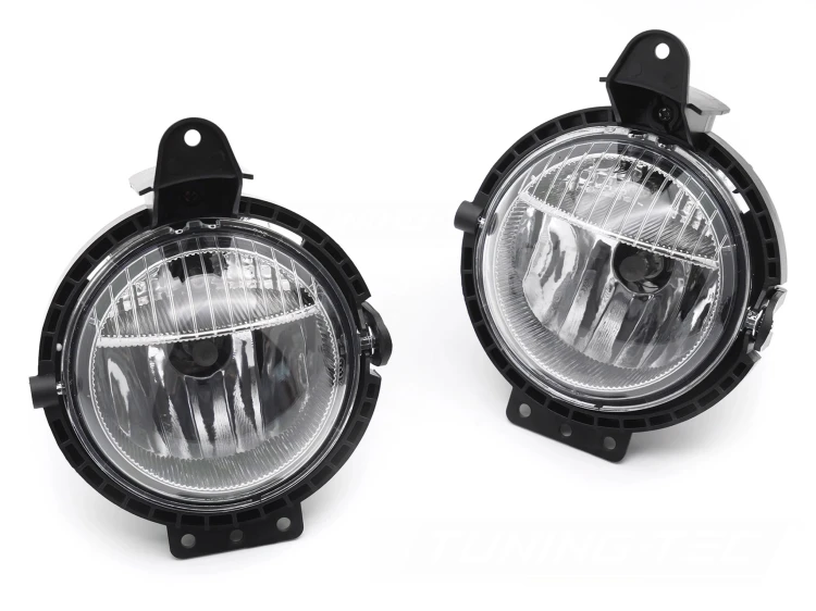 LAMPY PRZECIWMGIELNE HALOGENY DRL CLEAR MINI COOPER R55/R56/R57/R58/R59