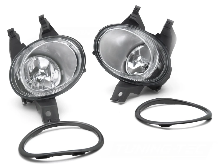 LAMPY PRZECIWMGIELNE HALOGENY CLEAR PEUGEOT 206 98-07 / 206 CC 98-07