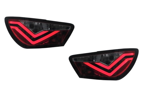 TYLNE LAMPY LED SEAT IBIZA 6J HATCHBACK 3 DRZWI 08-12 SMOKE