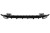DYFUZOR TYLNEGO ZDERZAKA AUDI A6 C8 4K AVANT SEDAN 18+ RS6 LOOK PIANO BLACK