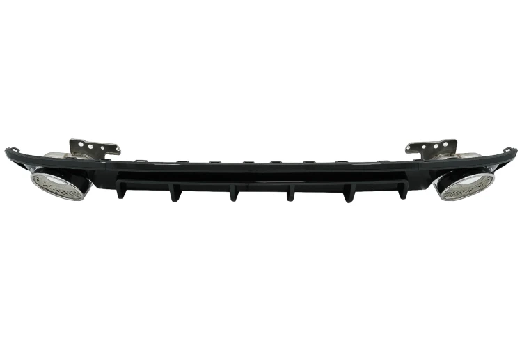DYFUZOR TYLNEGO ZDERZAKA AUDI A6 C8 4K AVANT SEDAN 18+ RS6 LOOK PIANO BLACK