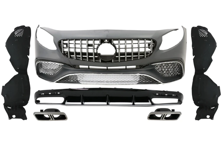 ZDERZAK PRZEDNI DYFUZOR MERCEDES KLASY S COUPE C217 15-21 S65 LOOK
