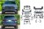 BODY KIT ZDERZAK PRZEDNI ZDERZAK TYLNY MERCEDES GLE W167 19+ GLE 53 LOOK