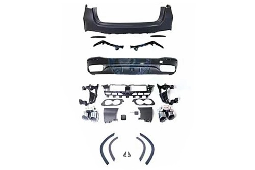 BODY KIT ZDERZAK PRZEDNI ZDERZAK TYLNY MERCEDES GLE W167 19+ GLE 53 LOOK