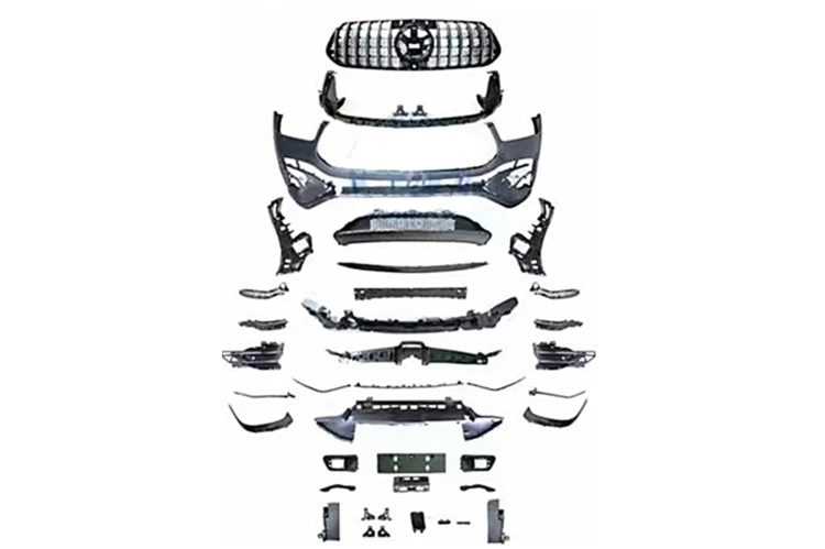 BODY KIT ZDERZAK PRZEDNI ZDERZAK TYLNY MERCEDES GLE W167 19+ GLE 53 LOOK
