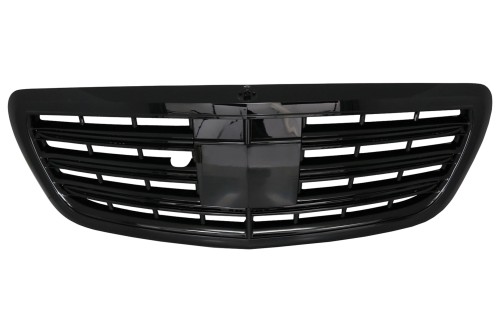 ATRAPA CHŁODNICY GRILL MERCEDES KLASY S W222 14-20 S63 S65 LOOK PIANO BLACK
