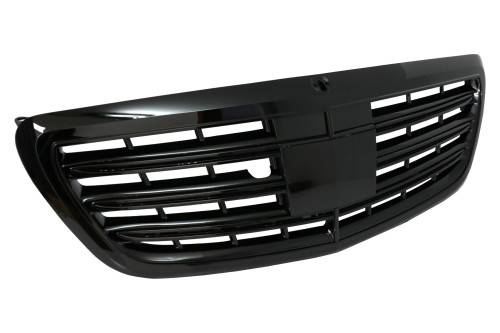 ATRAPA CHŁODNICY GRILL MERCEDES KLASY S W222 14-20 S63 S65 LOOK PIANO BLACK