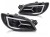 LAMPY PRZEDNIE REFLEKTORY BLACK SUBARU IMPREZA II GD GG 05-07