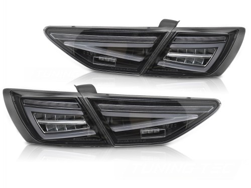 LAMPY TYLNE BLACK CLEAR SEAT LEON III 5F 12-20