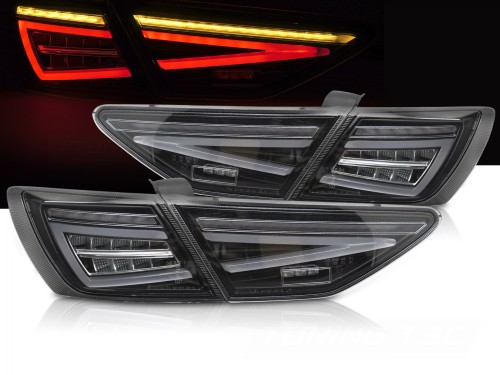 LAMPY TYLNE BLACK CLEAR SEAT LEON III 5F 12-20