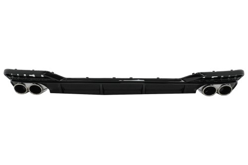 DYFUZOR TYLNEGO ZDERZAKA AUDI A5 F5 LIFT S-LINE 20+ PIANO BLACK