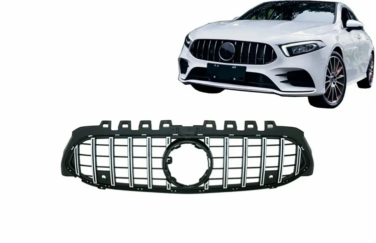 ATRAPA CHŁODNICY GRILL PANAMERICANA MERCEDESA KLASY A W177 18-22 CHROM