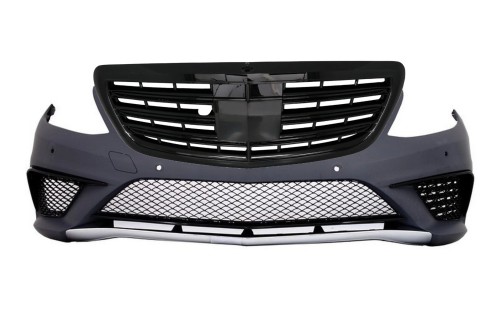 ZDERZAK PRZEDNI GRILL ATRAPA CHŁODNICY MERCEDES KLASY S W222 13-17 S63 LOOK