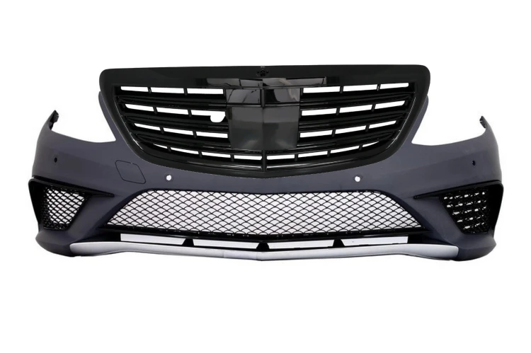 ZDERZAK PRZEDNI GRILL ATRAPA CHŁODNICY MERCEDES KLASY S W222 13-17 S63 LOOK