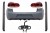 ZDERZAK TYLNY LAMPY LED WYDECH VW GOLF 6 VI (2008-2013) R20 DESIGN