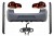 ZDERZAK TYLNY LAMPY LED WYDECH VW GOLF VI (2008-2013) R20 DESIGN