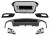 GRILL ATRAPA CHŁODNICY DYFUZOR Z KOŃCÓWKAMI AUDI A4 B8 12-15 S LINE LOOK