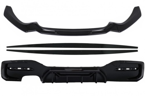 DOKŁADKA PRZEDNIEGO ZDERZAKA DYFUZOR BMW 1 SERII F20 F21 LCI 15-19 M-PAKIET