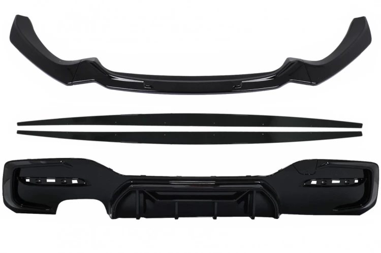 DOKŁADKA PRZEDNIEGO ZDERZAKA DYFUZOR BMW 1 SERII F20 F21 LCI 15-19 M-PAKIET