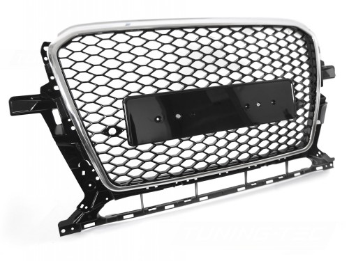 GRILL ATRAPA CHŁODNICY PLASTER MIODU CHROM AUDI Q5 8R 12-16