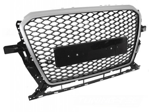 GRILL ATRAPA CHŁODNICY PLASTER MIODU SILVER AUDI Q5 8R 12-16