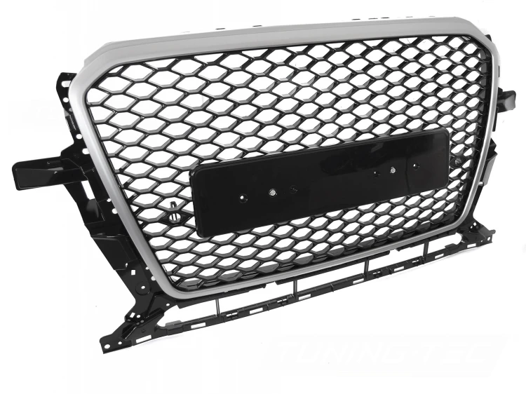 GRILL ATRAPA CHŁODNICY PLASTER MIODU SILVER AUDI Q5 8R 12-16