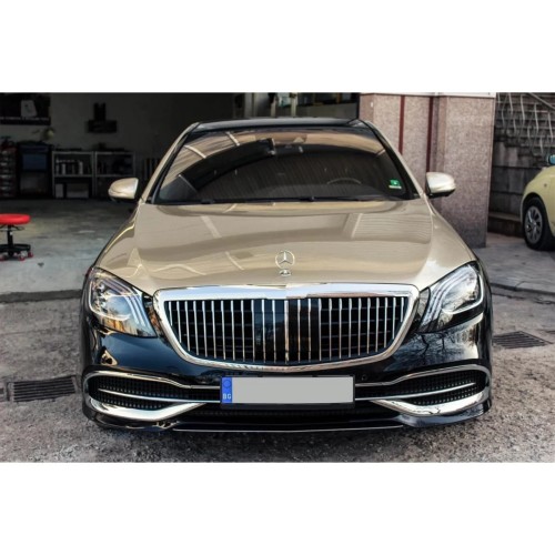 NADKOLA ZDERZAKA PRZEDNIEGO MAYBACH MERCEDES S KLASA W222 FACELIFT 17+