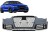 ZDERZAK PRZEDNI GRILL PLASTER MIODU AUDI A5 8T LIFT 12-16 RS5 LOOK