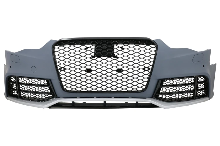ZDERZAK PRZEDNI GRILL PLASTER MIODU AUDI A5 8T LIFT 12-16 RS5 LOOK