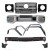 BODYKIT ZDERZAK PRZEDNI TYLNY GRILL MERCEDES G KLASA W463 1990-12 G63 LOOK
